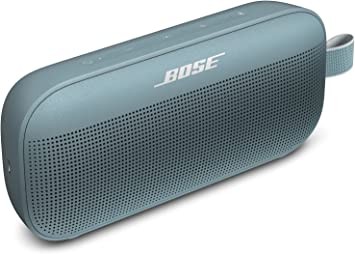 Bluetooth Portable Speaker, Wireless Waterproof Speaker for Outdoor Travel - Stone Blue